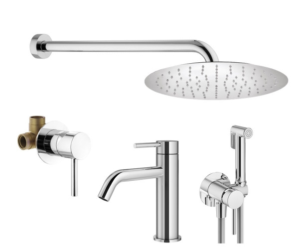 Комплект для душа Plumberia Selection IXO KITZXO01CR53