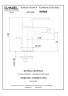 Daniel Reflex, однорычажный смеситель для биде с донным клапаном, цвет зачищенный никель
