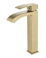 44112-S Смеситель од. для раковины-чаши (Мат. Золото) GANZER (10/1шт)