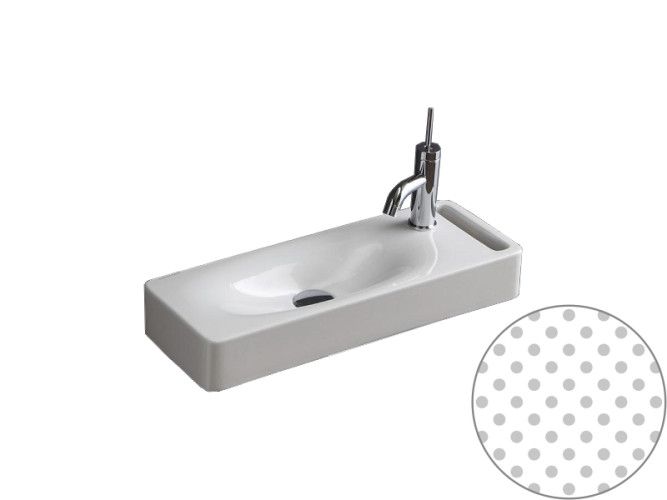 Раковина подвесная Scarabeo SOFT-HUNG-CUBE 1511/SENT