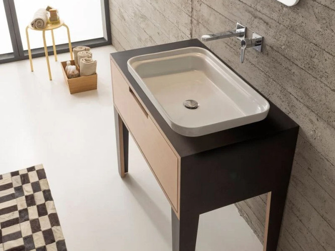 Раковина встраиваемая Scarabeo MIZU 9008