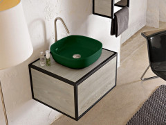 Раковина накладная Scarabeo GLAM 1806/55