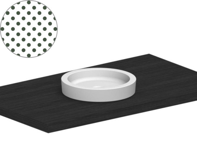 Раковина накладная Scarabeo BUCKET 8811/SEV