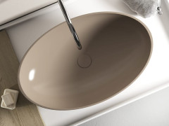 Раковина накладная RELAX DESIGN OVO LX01 opac