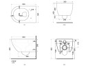 Унитаз подвесной CIELO ENJOY EJVS AM