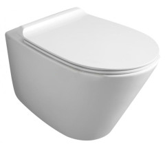 Унитаз подвесной безободковый SIMAS GAMBASSI GA 18 bia/F85