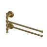 Полотенцедержатель двойной поворотный L32 x h19 cm, бронза Migliore Fortuna