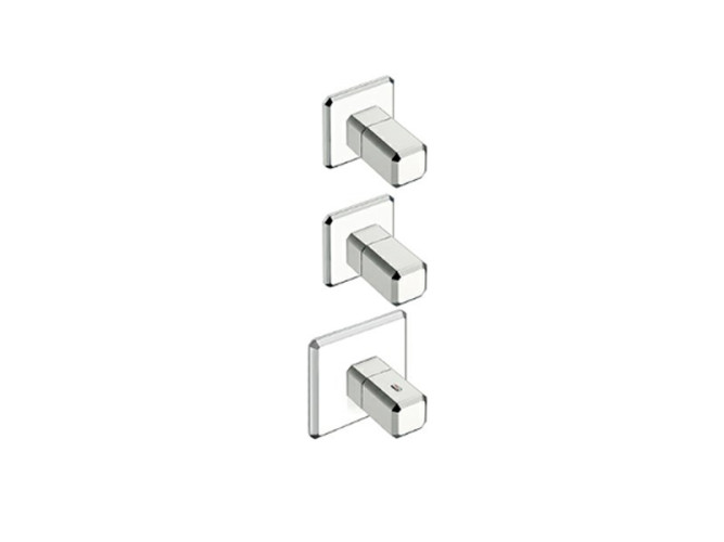 Наружный комплект для термостатического смесителя CRISTINA Thermostatic external parts IT77280