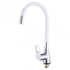 59004-F См-ль для кухни с гибким из. (БЕЛЫЙ) HANSEN (10/1шт)