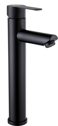 11032-C Смес. од. из НЕРЖ. для рак. чаши (ЧЕРНЫЙ) HANSEN  (10/1шт)