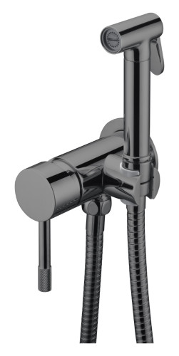 Смеситель гигиенический, Uno. Shine Gun Metall