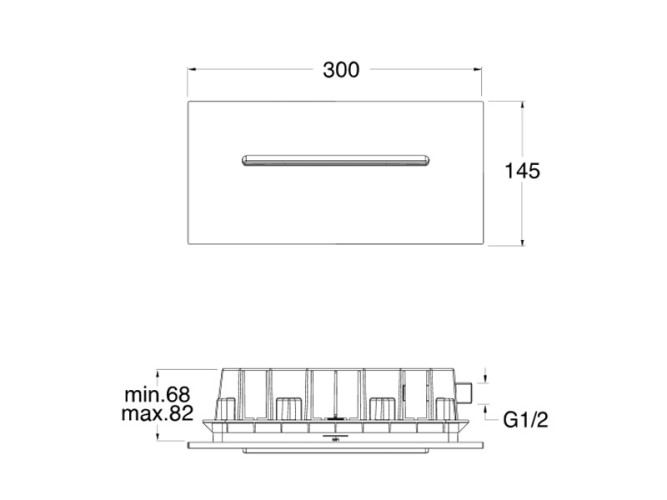 Излив CRISTINA Cascata & Body Jets BD32051