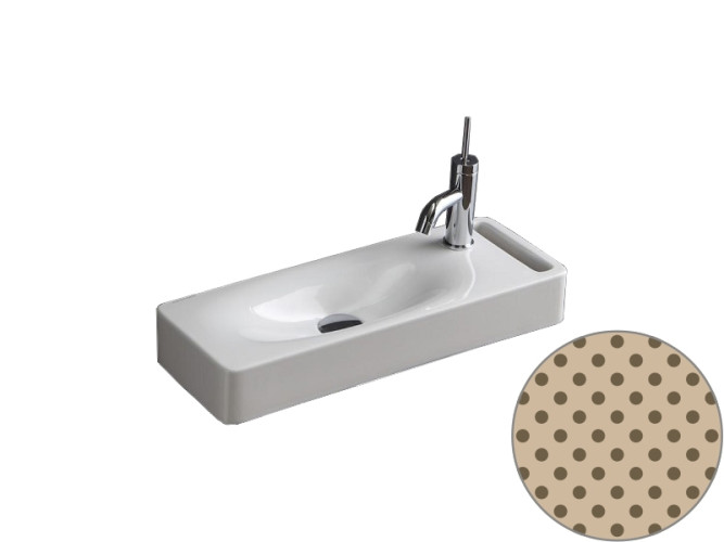 Раковина подвесная Scarabeo SOFT-HUNG-CUBE 1511/SEM