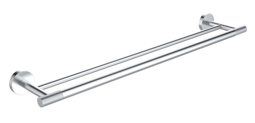 5518 Полотенцедержатель двойной  (ХРОМ) ViEiR  (20/1шт)