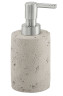 Gedy Ginevra, настольный дозатор с пластиковой помпой, цвет хром - серый