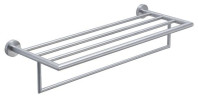 Gedy Project, полка для полотенец, цвет зачищенный хром