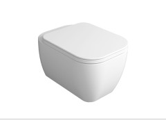 Унитаз подвесной безободковый SIMAS HENGES HE 18/F85 bia