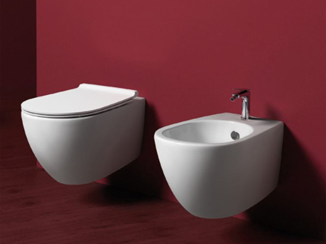 Унитаз подвесной безободковый SIMAS VIGNONI VI 18/F85 bia