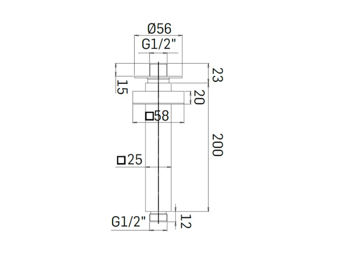 Держатель для душа MAMOLI MENDINI 851H201