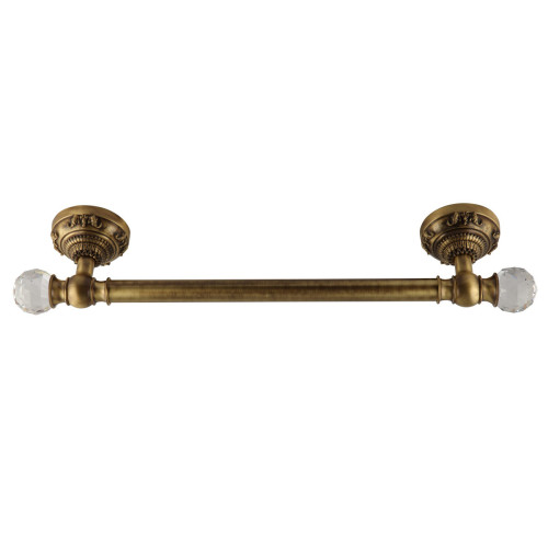 Полотенцедержатель L45 см, бронза/Swarovski Migliore Cristalia