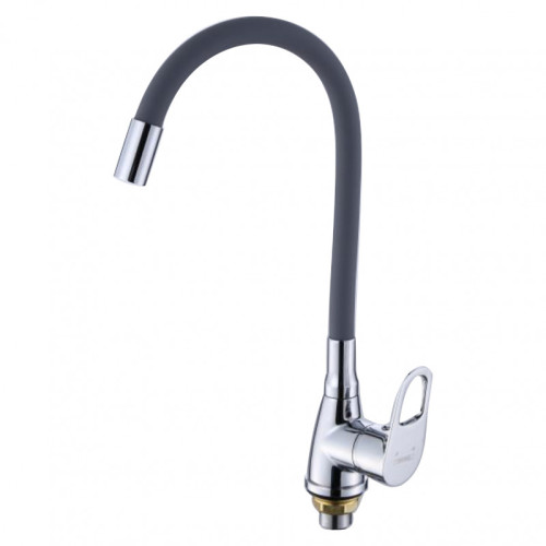 59004-P См-ль для кухни с гибким из. (СЕРЫЙ) HANSEN (10/1шт)