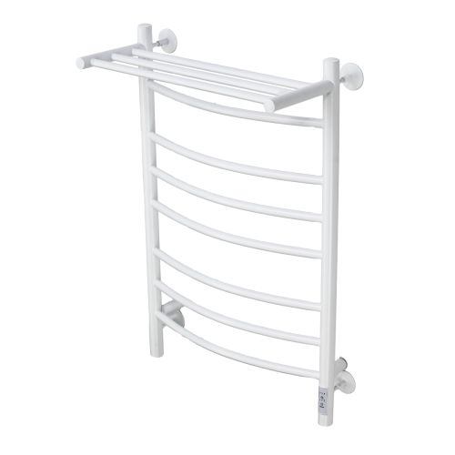 Полотенцесушитель электрический с/т Comfysan Noumi EC-8 80/50 с полкой, белый