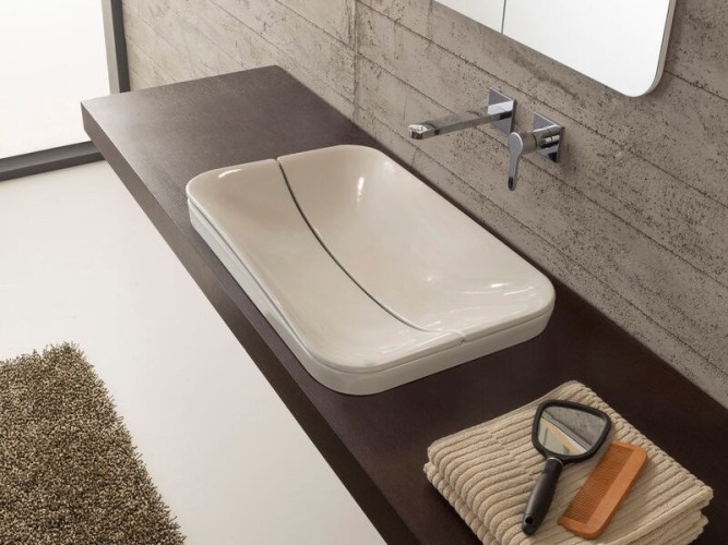 Раковина встраиваемая Scarabeo MIZU 9004