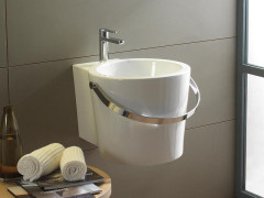 Раковина накладная или подвесная Scarabeo BUCKET 8804CR