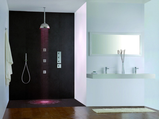 Верхний душ с подсветкой CRISTINA DYNAMO PD02813