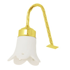 Светильник для зеркала, керамика/золото Migliore Edera