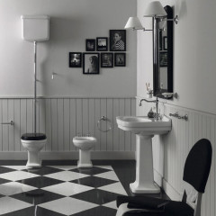 Раковина подвесная/с пьедесталом SIMAS LONDRA LO 924 bia