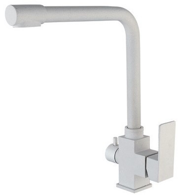 15025-F1 Смес. для кухни под фильт. выс. Г-обр. (НЕРЖ,СВ.БЕЖ.) ViEiR (10/1шт)