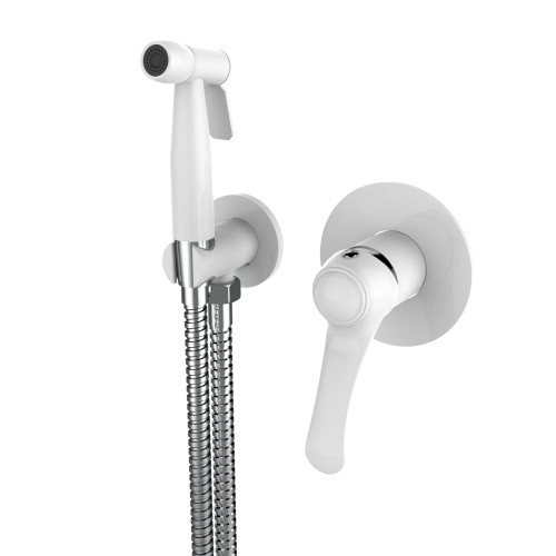 413553-F Комплект скрыт. монтажа для биде (БЕЛЫЙ) ViEiR  (10/1шт)