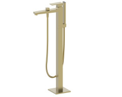 393534-S Смеситель напольный для ванны (МАТ. ЗОЛОТО) (4/1шт)