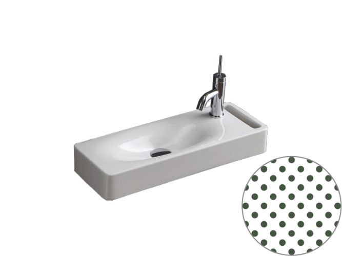 Раковина подвесная Scarabeo SOFT-HUNG-CUBE 1511/SEV