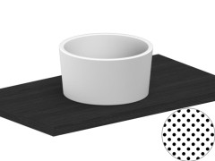 Раковина накладная Scarabeo BUCKET 8807/SENR