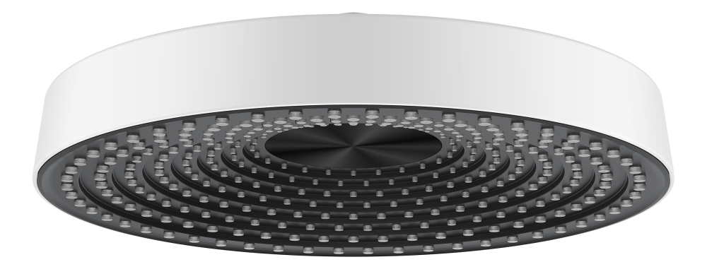 10529-F Тропическая лейка, круглая 30см (БЕЛЫЙ)  GANZER  (12/1шт)