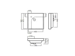Раковина накладная HATRIA GRANDANGOLO YXER01