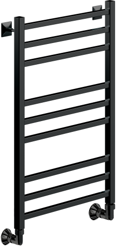 Полотенцесушитель Ника MODERN ЛМ-5 80/40 RAL9005 черный матовый