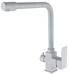 15025-H Смес. для кухни под фильт. выс. Г-обр. (НЕРЖ,БЕЖ.) ViEiR (10/1шт)