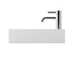 Alice Spy, подвесная прямоугольная раковина 45x20x11h см c крепежом fix01, цвет белый глянцевый