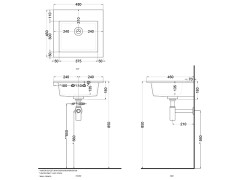 Раковина подвесная CIELO ERA-ECO ERLA48SF LN