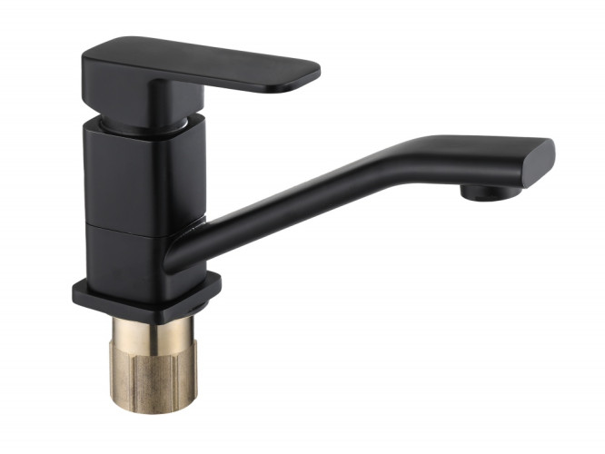 113511-C Смеситель од. пов. для раковины (ЧЕРНЫЙ)  ViEiR (10/1шт)