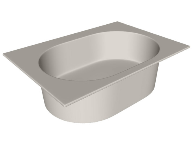 Раковина встраиваемая CIELO ELLE EKLAOSF PM