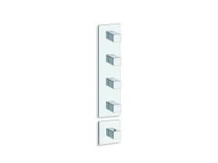 Наружный комплект для термостатического смесителя CRISTINA Thermostatic external parts XQ78413