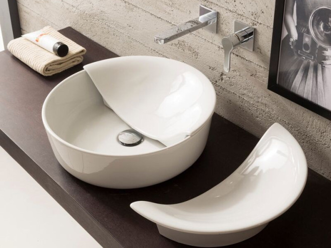 Раковина накладная Scarabeo MIZU 9005