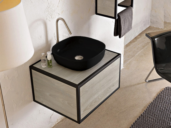 Раковина накладная Scarabeo GLAM 1806/35