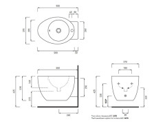 Биде подвесное CIELO LE GIARE LGBS AN