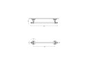 Полотенцедержатель SIMAS VICTORIA ACCESSORI 260215 Cr
