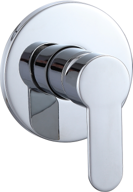 5102 Смеситель встраиваемый для душа круглый GANZER (10/1шт)